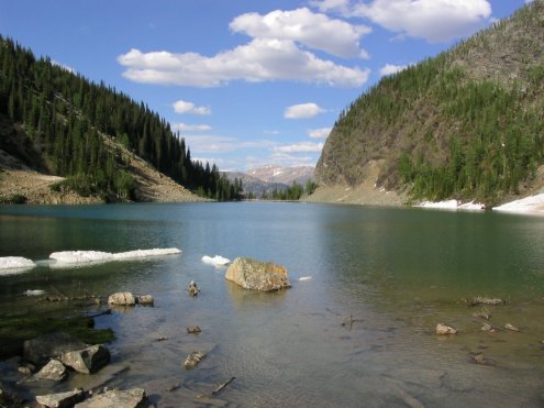 Springtime at Lake Louise