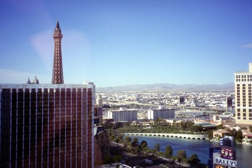 Vegas with Mountains